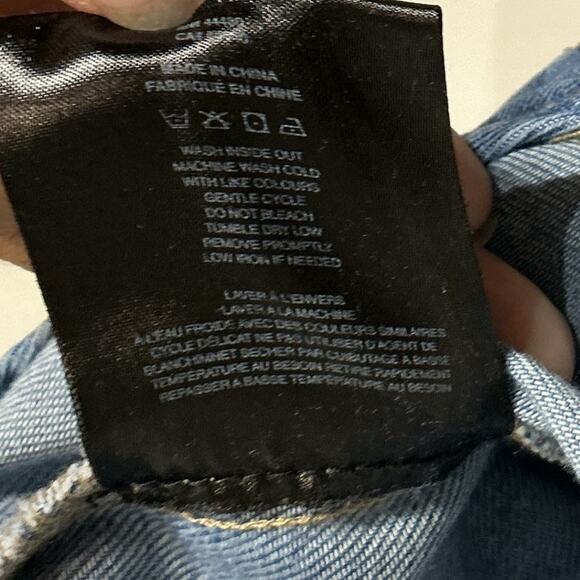 AFRM Blue Maxwell The High Rise Cargo Pants Sz 28 - Picture 7 of 14